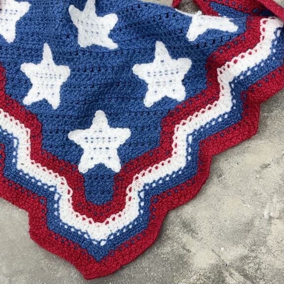 NWT Wild Fable Head Bandana Tie Adjust USA Oh My Stars Red White Blue - Picture 6 of 8